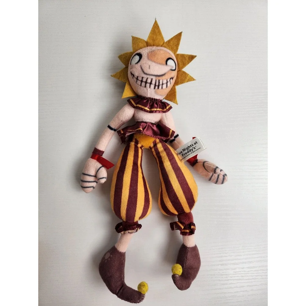 Five Nights at Freddys Security Breach Sun Plush Daycare Attendant Jester 12in